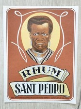 Vintage 1930s Rhum Sant Pedro