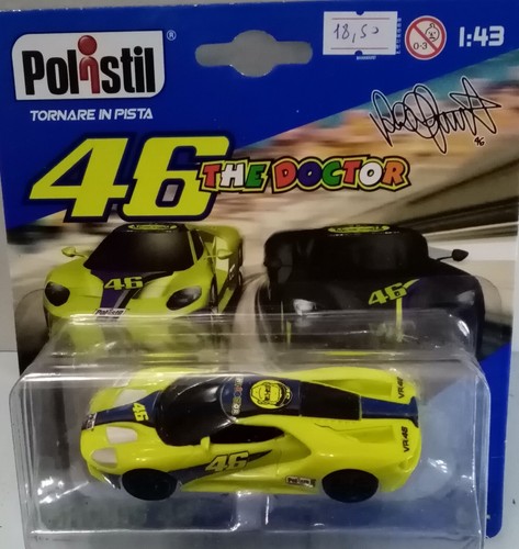 Polistil ford gt giallo - polistil,