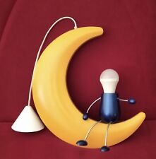 LAMPADA CAMERETTA PHILIPS BAMBINI LUCE SOSPENSIONE UOMO OMINO SULLA LUNA MASSIVE