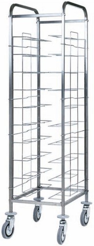 Carrello portavassoi vassoi - 10,