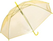 Ombrello per Bambino Antivento Pioggia Colorati Trasparente Ombrelli Bambina NEW