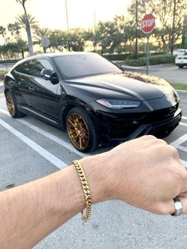 Bracciale maglia cubana oro - , 18