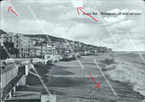 Ch125 cartolina genova pra - cartolina,