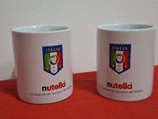 Coppia Tazze Mug Nutella Italia Campione del Mondo 2006