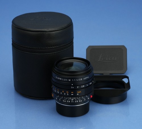 Leica leitz 28mm summilux - leitz, summilux-m