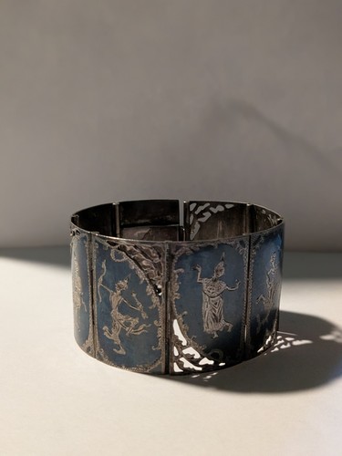 Bracciale vintage argento - bracciale,