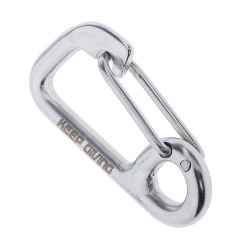 Gancio con fibbia - molla, a