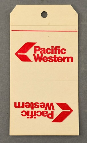 Pacific western airline - western,
