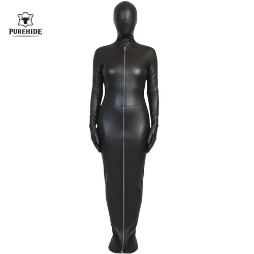 Body intero vera pelle con - body,