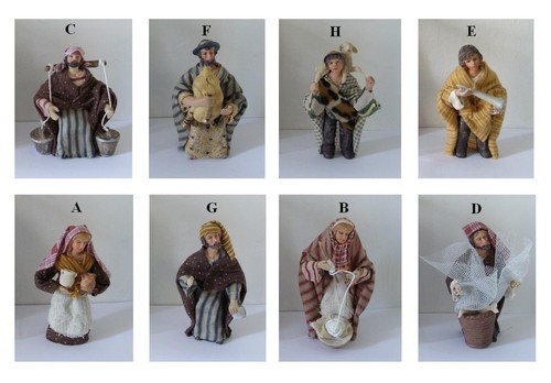Statuine presepe natale figure - presepe,