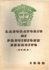 CALENDARIO LABORATORIO DI PRECISIONE ESERCITO ROMA Anno 1969