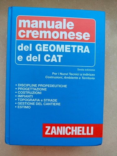 Manuale del geometra - del, cat