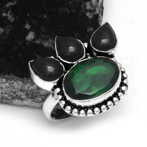 Anello etnico fatto mano - anello,