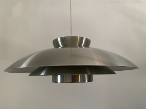 Lustre vintage chrome alu - lustre,