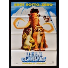 manifesto L'ERA GLACIALE walt disney Chris Wedge mammut bradipo A234