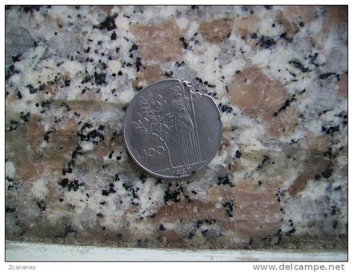 100 lire del 1957 della - lire,