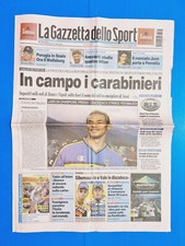 GAZZETTA DELLO SPORT 7 AGOSTO 2003 PERUGIA IN FINALE COPPA INTERTOTO - NAKATA