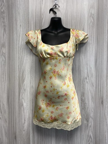 Mini abito zara limone - mini,