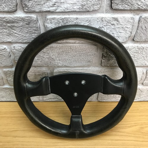Volante vera pelle nera - volante,