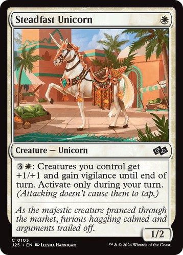 Steadfast unicorn 103 - steadfast, (nm)