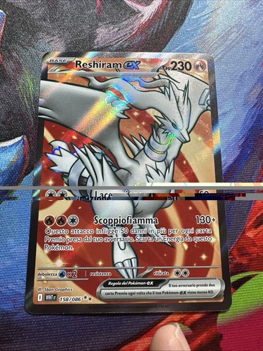Pokémon reshiram 158 086 - reshiram, ex