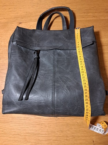 Borsa zaino tracolla - zaino/tracolla, grigia