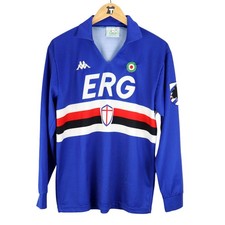 1989 sampdoria maglia kappa - sampdoria,