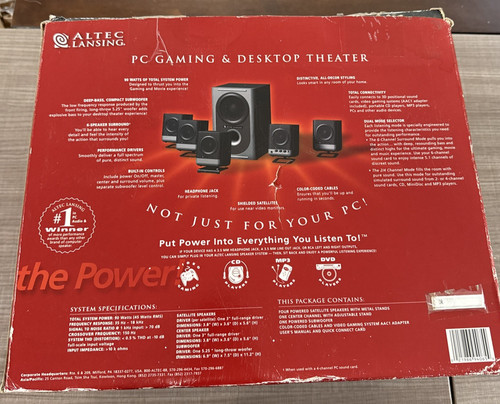 Altec lansing 251 computer - 251,