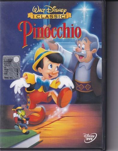 Pinocchio dvd flyer - +, disney