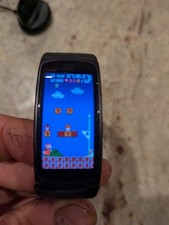 Smartwatch Samsung Gear Fit 2 Activity Tracker con scatola originale misura Large