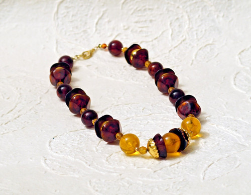 Collana vintage stile art - vintage,