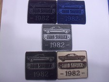 TOPPA PATCH RICAMO SU ECOPELLE