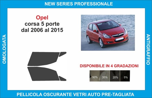 Pellicole oscuranti vetri opel - pellicole,
