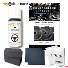 Kit Rinnova Colore Volante Pelle Audi NERO Ritocco Interni A 3 5 Q Cabrio TT