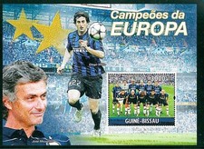 INTER - MOURINHO - FOGLIETTO COPPA DEI CAMPIONI