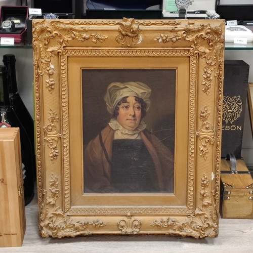 Quadro olio tavola ritratto - quadro,