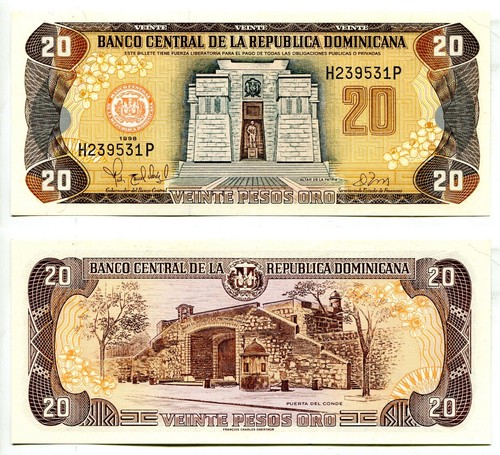 Pesos oro repubblica - 20,