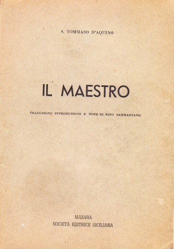 Maestro san tommaso - -,