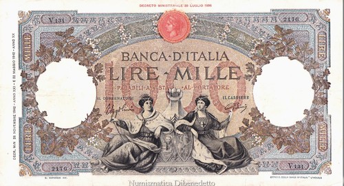 Regno dìitalia 1000 - dìitalia,