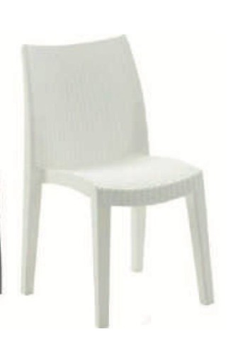 Set sedia plastica - set, 4