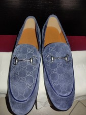 GUCCI MOCASSINI JORDAAN BLU IN