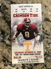 Biglietto calcio Alabama vs