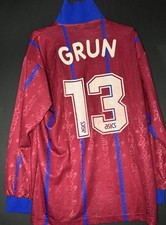 Grun Reggiana match worn issued vintage shirt rare indossata preparata maglia