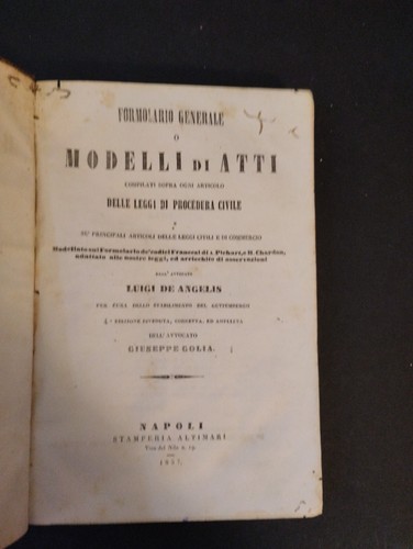 Formolario generale modelli - generale, o