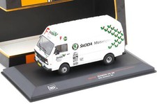 1:43 IXO VW LT45 LWB Skoda Motorsport Furgone Assistenza Rally Bianco