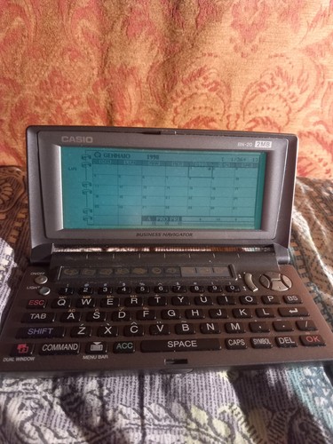 Casio business navigator 20 - casio,