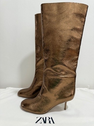 Zara donna metallico gattino - zara,