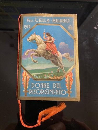 Calendarietto 1934 xii - calendarietto, f.lli