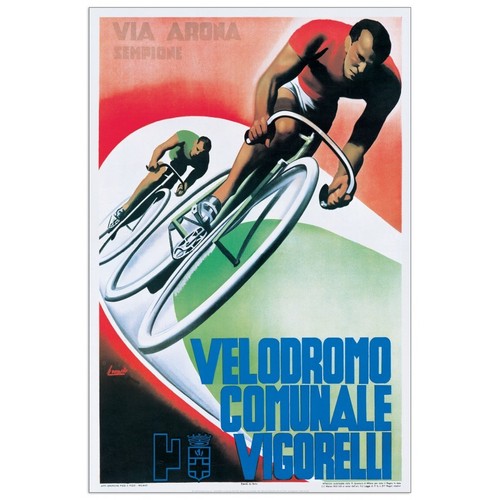 Targa vintage velodromo - targa, "velodromo