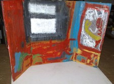 DIPINTO ASTRATTO  PIEGHEVOLE